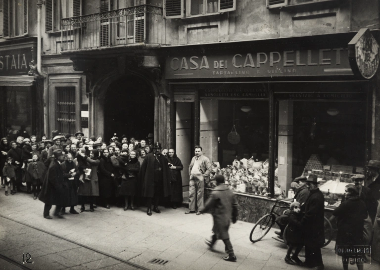 Casa dei Cappelletti negli anni Trenta